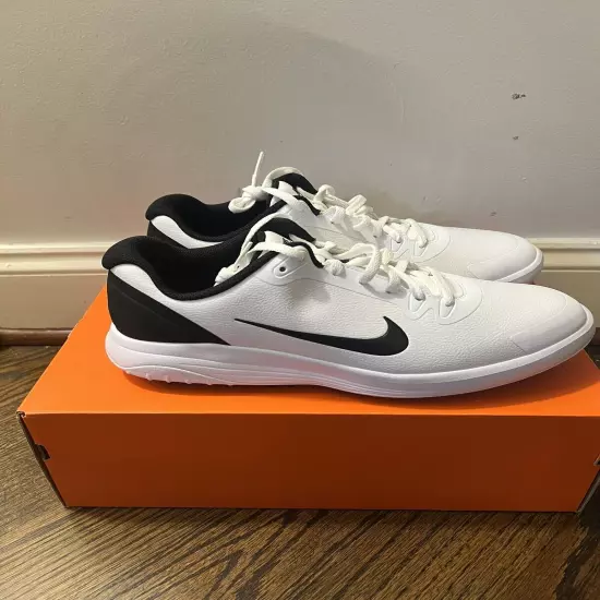 Nike Infinity G Golf Shoes White/Black CT0531-101. Size 9.5