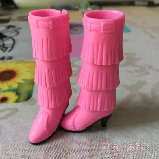 Fashion High Heel Shoes For Blyth Dolls 1/6 Fashion Boots For Licca Doll Shoes