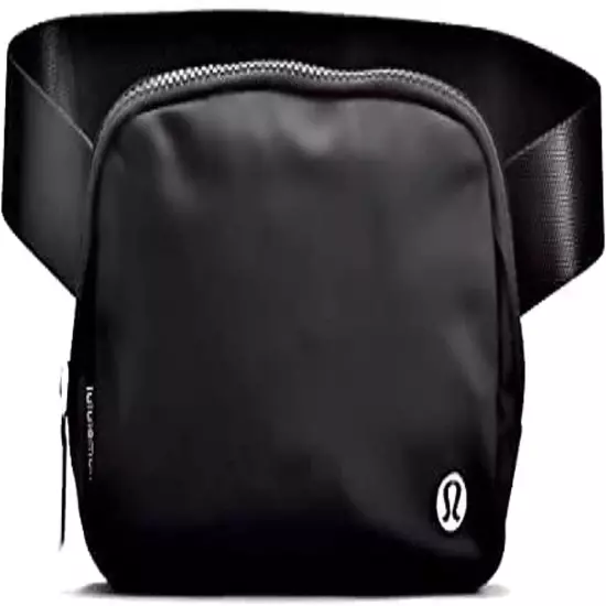 NEW Lululemon Athletica Everywhere Belt Bag, Black, 7.5 x 5 x 2 inches