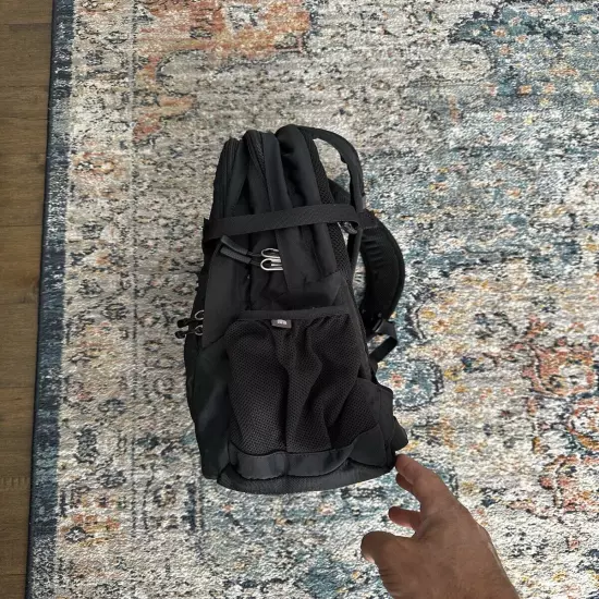 The North Face Borealis FlexVent Backpack Black Hiking Travel Padded Laptop Bag