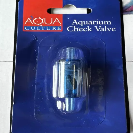 Aquaculture Aquarium Check Valve Black PCH-V Brand New Fast Shipping