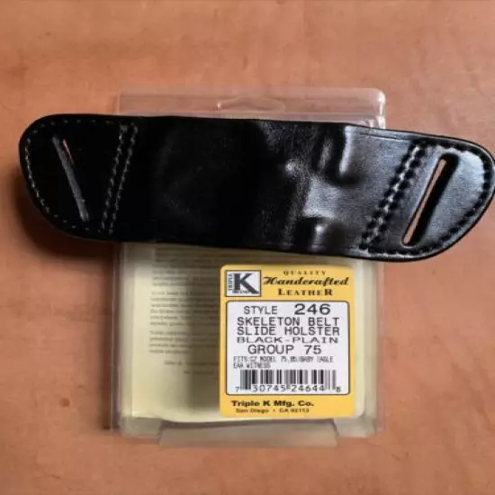 Triple K Belt Slide Holster for AMT BACKUP .380 New in box