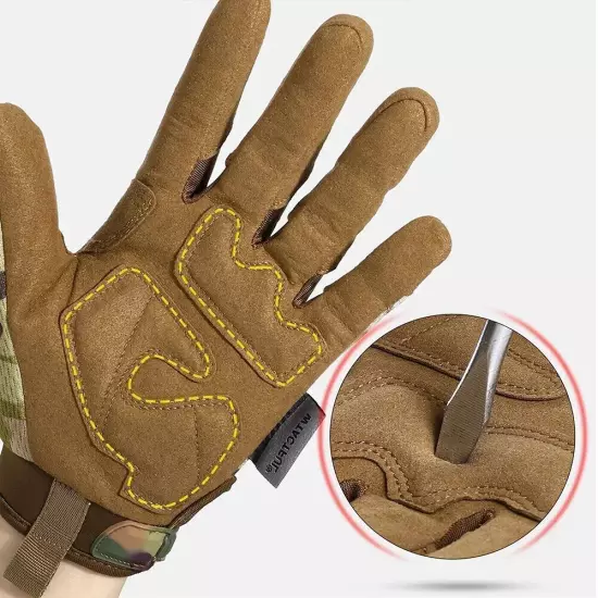 Tactical Gloves Touchscreen Bicycle Glove Sports Climbing Full Finger Mittens