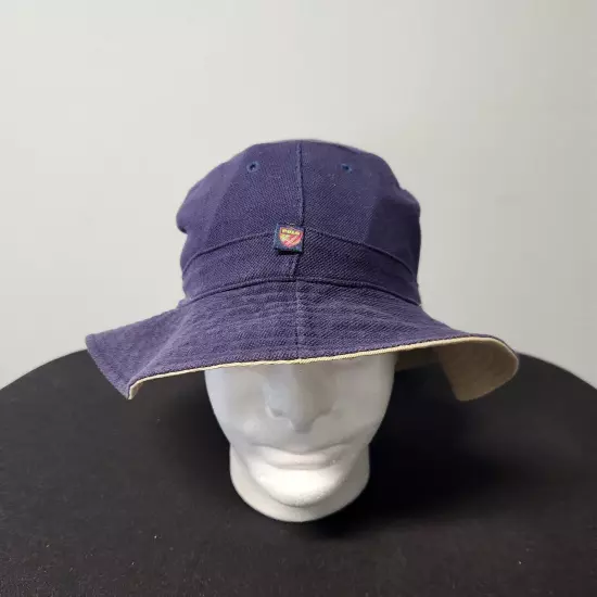 Polo Golf Bucket Hat Beige / Blue Reversible 