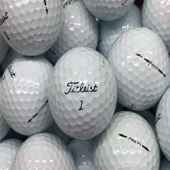 100 Titleist ProV1 AA/AAA Refinished Used Golf Balls Pro V1