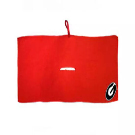 New Team Golf Georgia Bulldogs 16" x 40" Red Microfiber Golf Towel