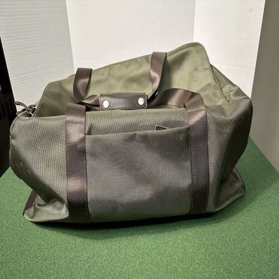 Abercrombie & Kent Large Duffle Bag Weekender Travel Safari Green