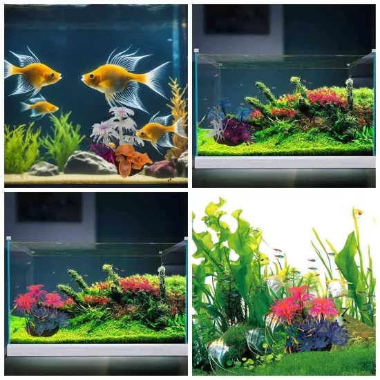 Fish Tank Coral Fish Tank Landscaping Decoration Underwater World Col