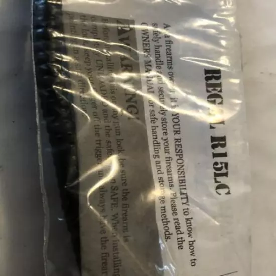 NEW Black Regal Gun Pistol Cable Lock + 2 Keys-R15LC; In Original Package