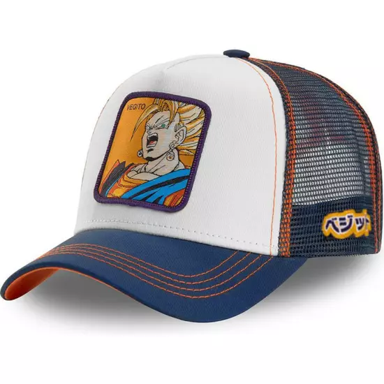 Anime Manga Dragon Ball Z Cartoon Mesh Snapback Trucker Fisher Baseball Cap Hat