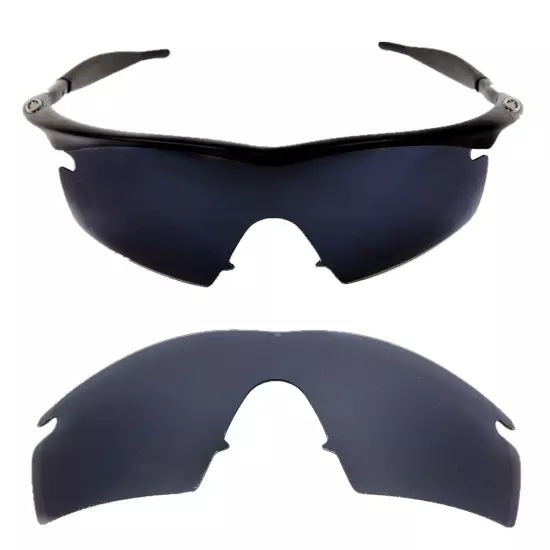 Replacement Lenses for-Oakley M Frame Strike steath black /nose clip nose pad