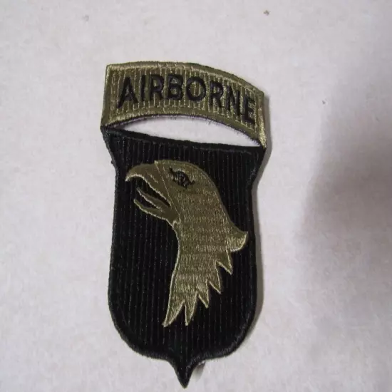 MILITARY PATCH HOOK AND LOOP OCP MULTICAM SET OF 2 101ST AIRBORNE WITH TAB