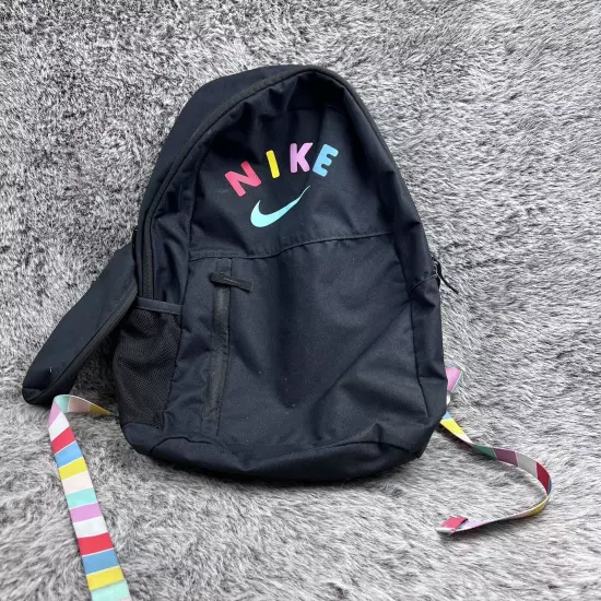 Nike 72 Swoosh Logo Backpack Bag With Sunglass Case Color Logo