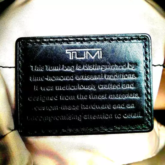 Tumi Men'S Shoulder Bag Black Business Unisex