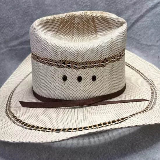 Ariat Western Rodeo 2 Cord Twisted Weave Cowboy Hat Men's S/M