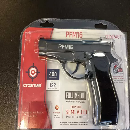 Crosman PFM16 CO2 Power Full Metal BB Pistol - Black