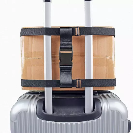 Travel Luggage Strap Suitcase Belts Elastic Telescopic Travel Bag Belt Suitca ❀