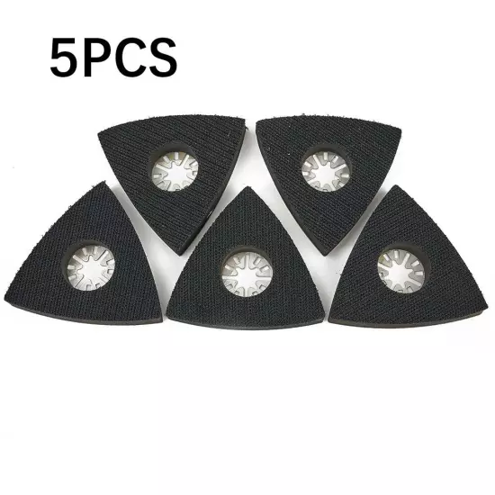 5x Triangular Sanding Pad For Oscillating Multi Tool Hook & Loop Sanding Disc AU