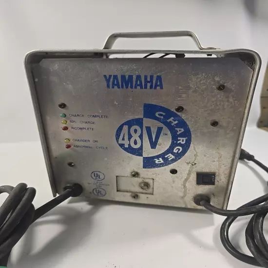 yamaha 48v battery charger model SCR481717 for parts untested