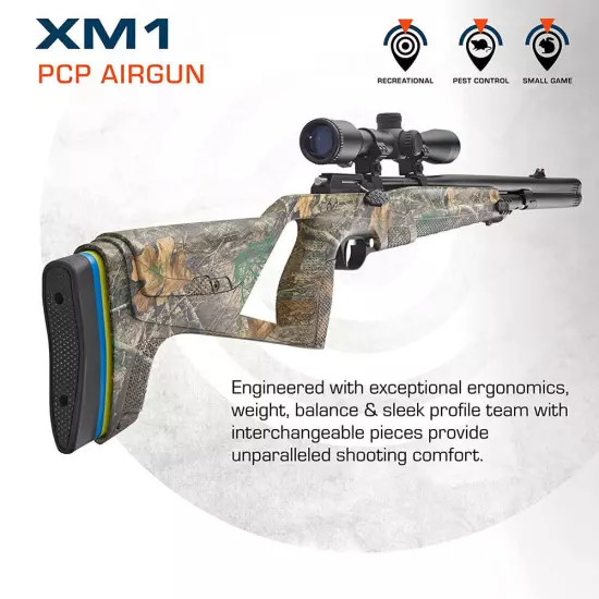 STOEGER XM1 .22 Realtree Edge Air Gun Combo with 4x32 Scope (30342)