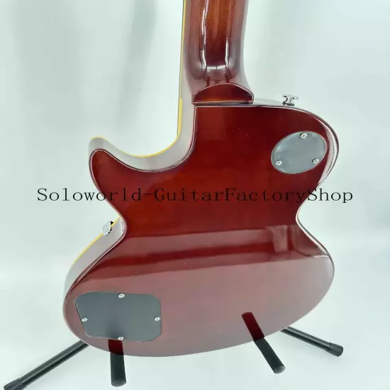 Custom LP Solid Body Chibson VS Electric Guitar Mahogany Body Cream Pickguard