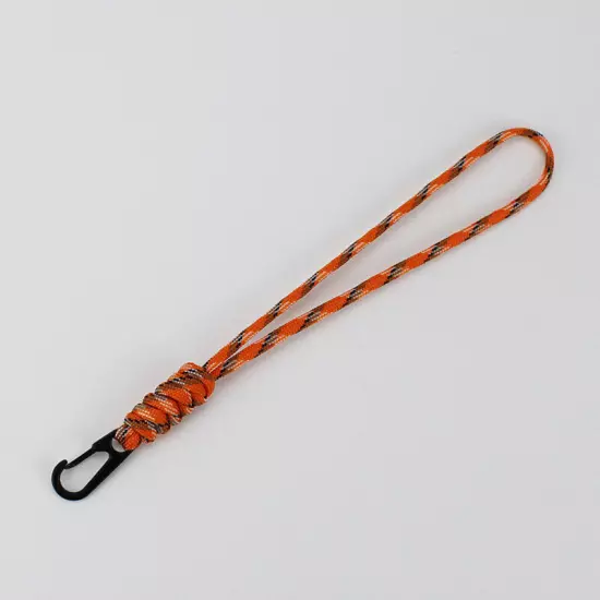 Strong Rope Neck/Wrist ID Lanyard Metal Clip For Keys ID Card Pass Phone Holder