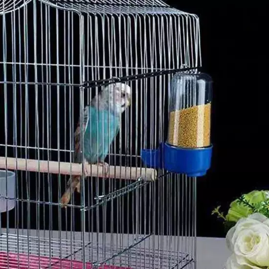 Alimentador de pájaros para mascotas, dispensador de agua, almacenamiento de ali