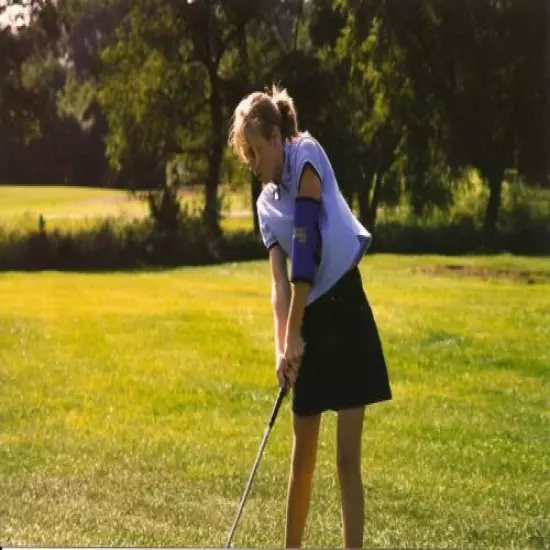 Golf Women, Bending Your Arm, Get Help From "Straight Arm"