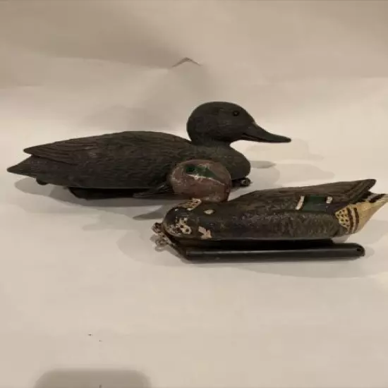 Vintage Carry Lite Duck Decoy Set Sport Plast Made in Italy