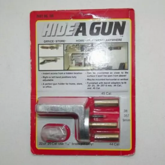 Vintage Ansen HideAGun Pistol Concealment Mount No.100