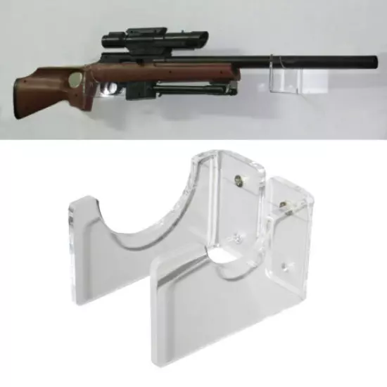 Toy Rifle Holder Musket Brackets Rifles Wall Mount Display Stand Hooks