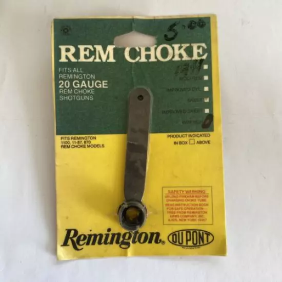 New Remington Rem Choke 20 Gauge 1100, 11-87, 870