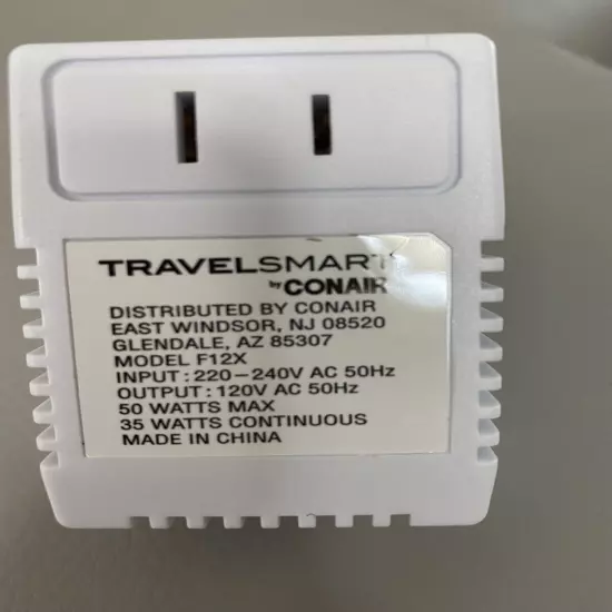 International power transformer 50 Watt Travelsmart Transformer Conair