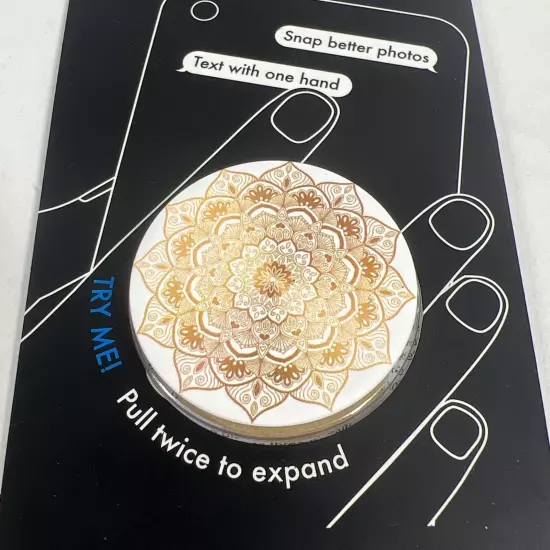 Popsockets Cute Sunshine Flower Mandala Phone Grip Popsocket Pop Socket