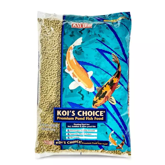 Koi'S Choice Koi Floating Fish Food, 10 Pound