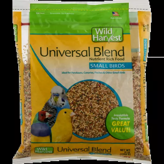 Universal Blend Premium Small Birds Seed, 3 Lbs