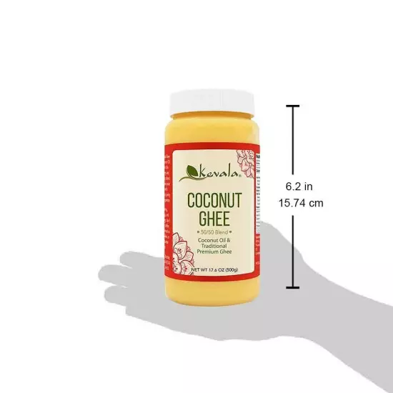 Coconut Ghee 17.6 oz (500g)