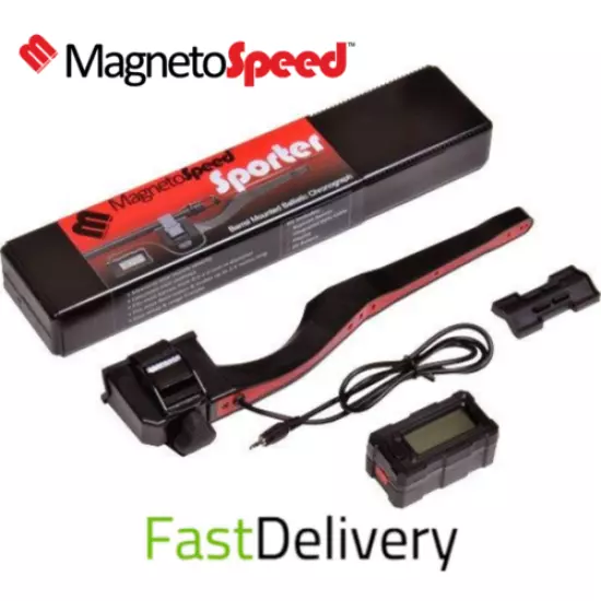 Magnetospeed Sporter Barrel Mount Chronograph for Rifles, Battery Included