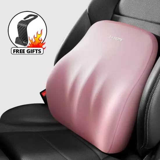 Car Lumbar Back Support Headrest Neck Pillow Universal Soft Neck Pillows Cushion