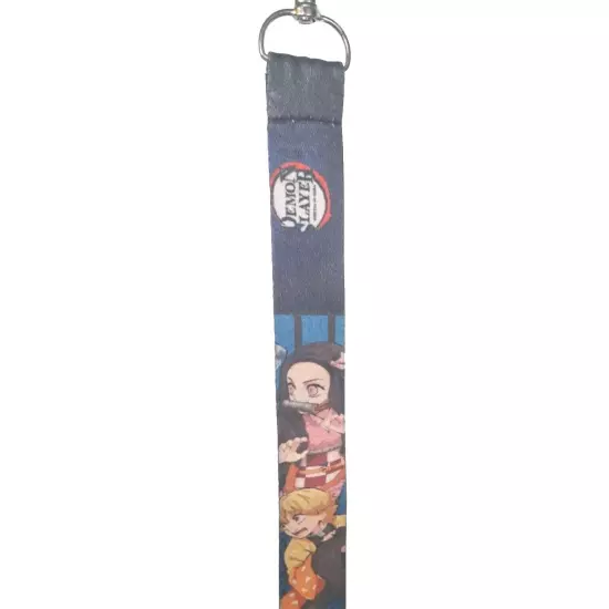 Demon Slayer Anime Manga Series 18" Lanyard ID Badge Holder Keychain Japanese