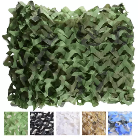 Camouflage Netting Camping Military Hunting Woodland Desert Army Sunshade Party