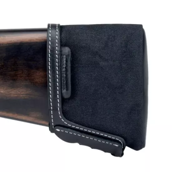 Leather Canvas Gun Cover Rifle Recoil Pad Butt Protector For Rifle and Shotgun