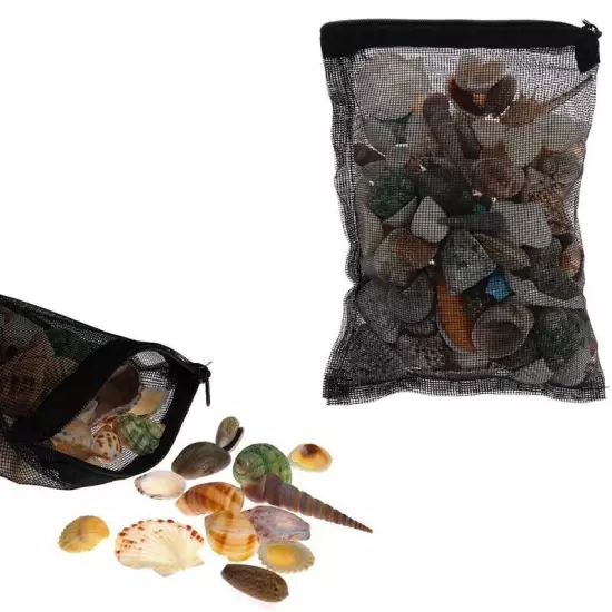 40 Pieces Aquarium Bags Media Mesh Bags with Zipper for Charcoal5713