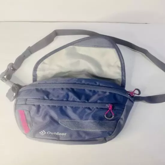 Outdoor Products fanny pack waist bag,Gray Pink, Hiking,Camping,Sports Bag