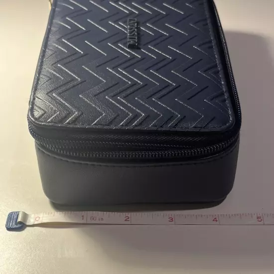 NWOT Missoni Exclusive Delta One Travel Case Pouch Blue Wave Zipper Ltd Edition