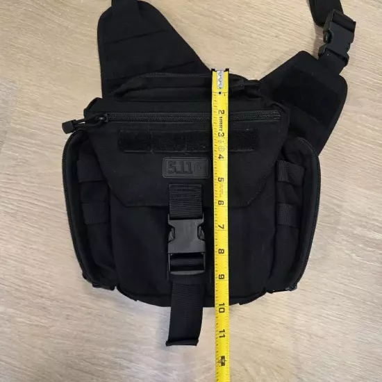 5.11 Tactical Push Pack Utility Sling Bag One Size 56037 Black Color