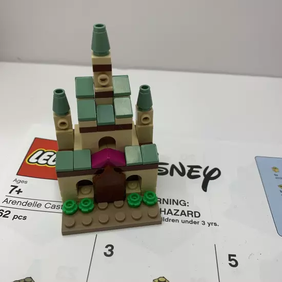 LEGO Frozen NEW Mini Arendelle Castle Parts For 10 Builds + 10 Instructions