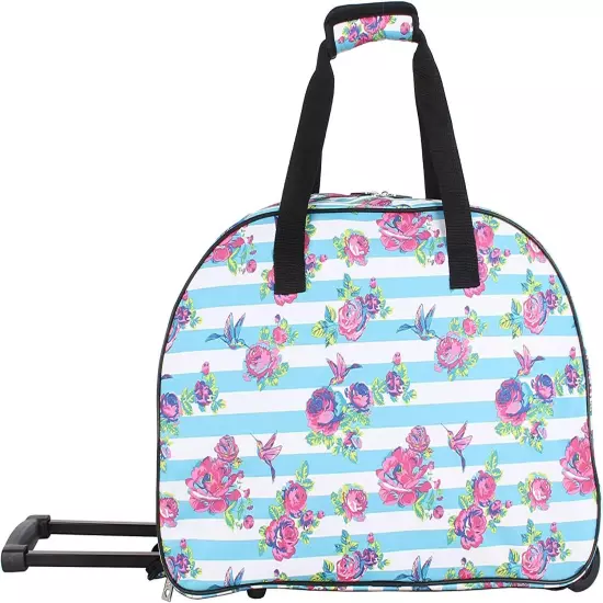 Betsey Johnson Unisex Carry-On Luggage Collection 2 - Roller Duffle Bag