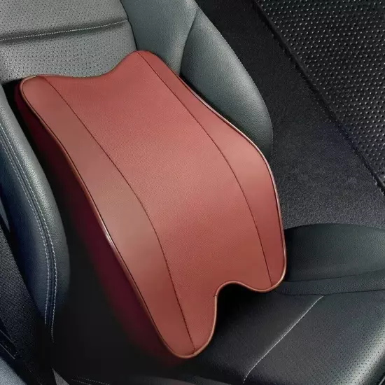 Car Pillow Headrest Neck Rest Head Support Cushion Car Breathable Lumbar Pillow