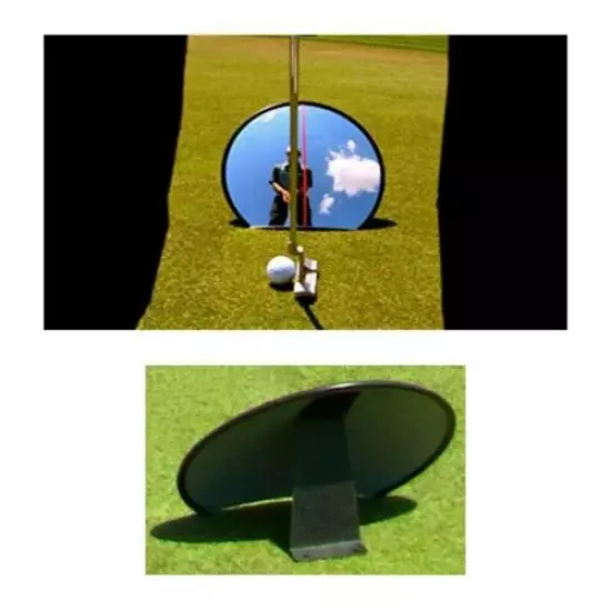 Portable Mirror for Swing/Putting Golf Practice Alignment Check Training Aid